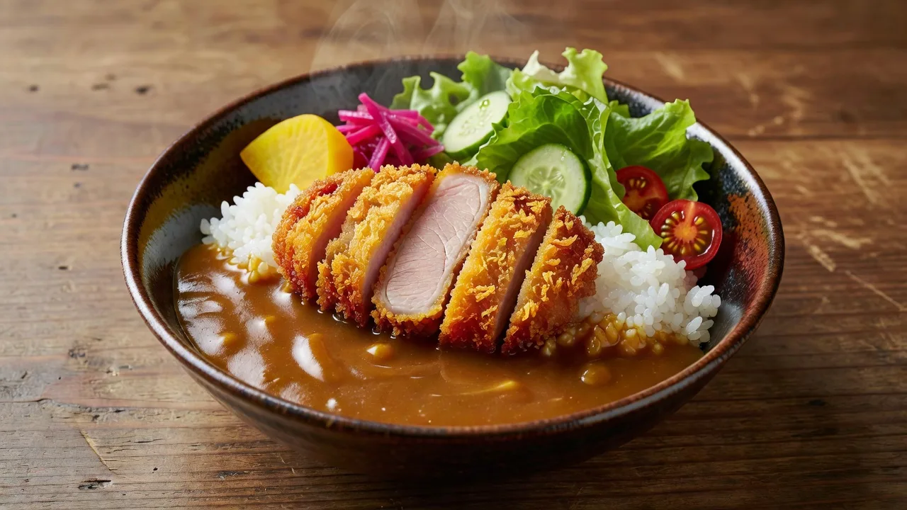 サクサクのカツカレー