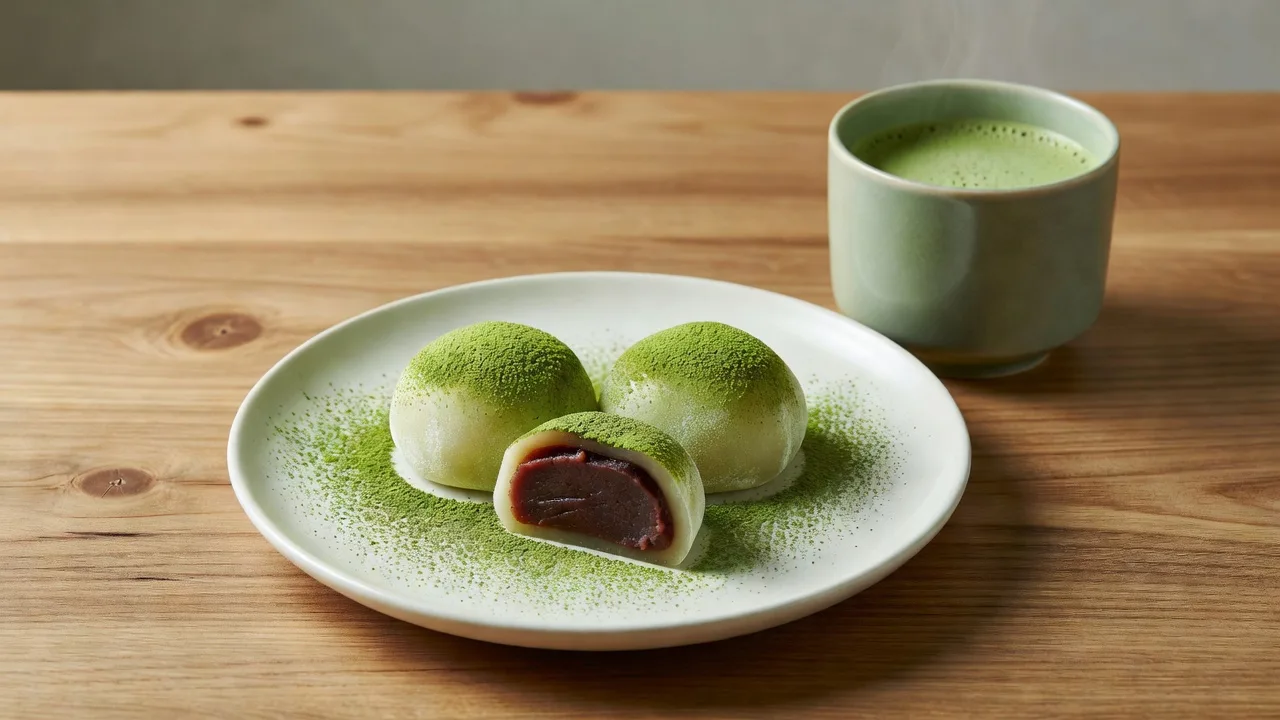 抹茶わらび餅