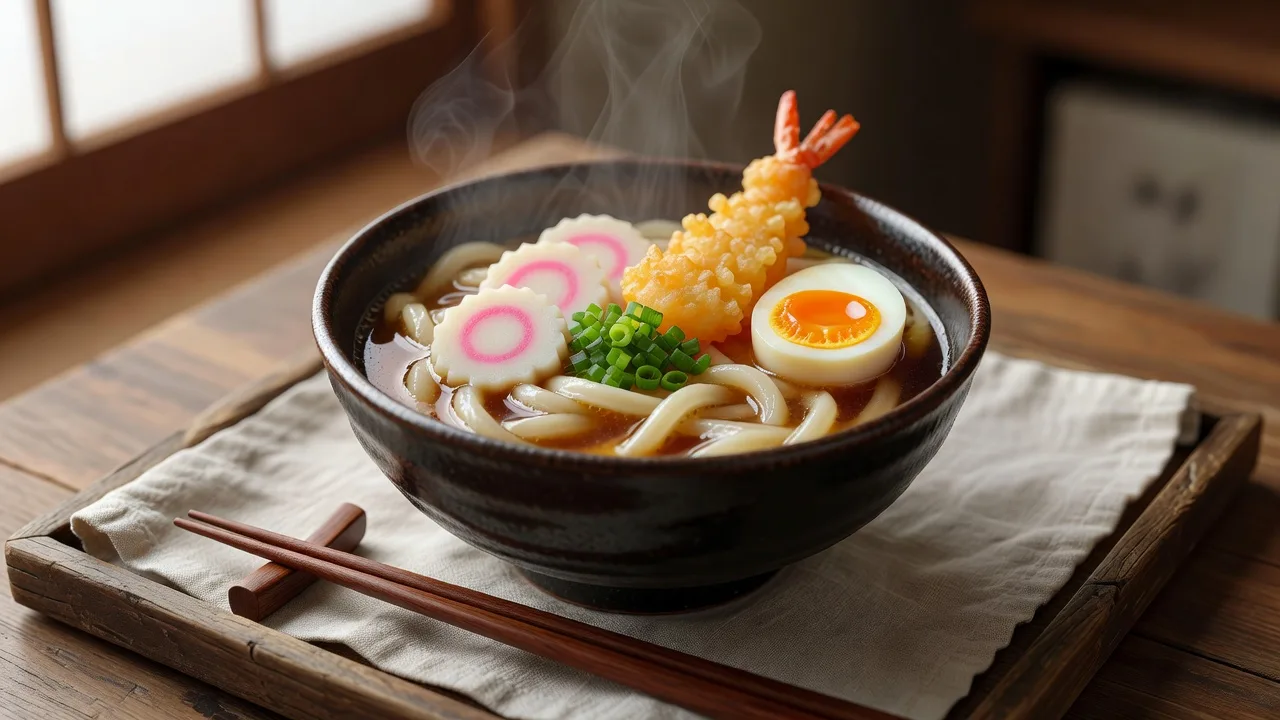出汁の効いたうどん